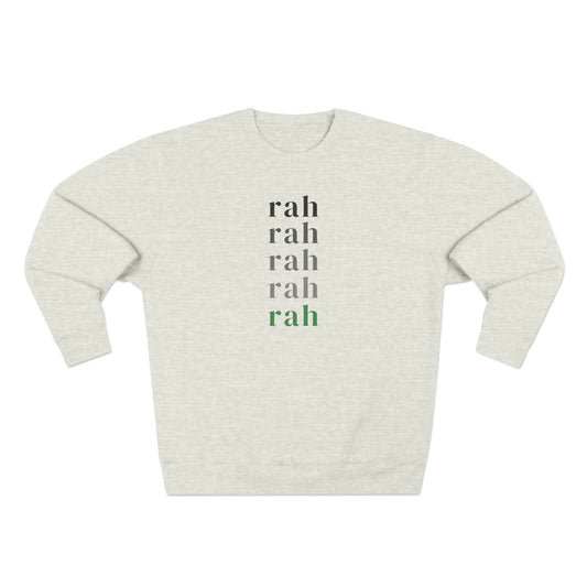 Black and green Rah Rah Crewneck Sweatshirt