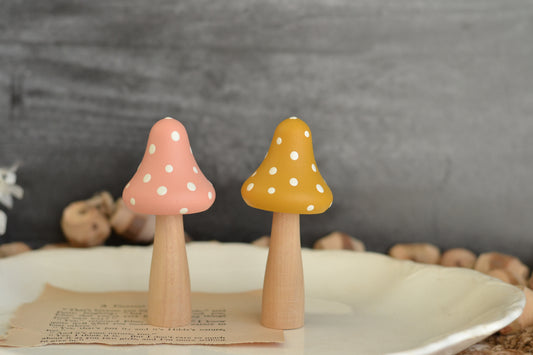 Mustard OR Coral Wood Mushroom