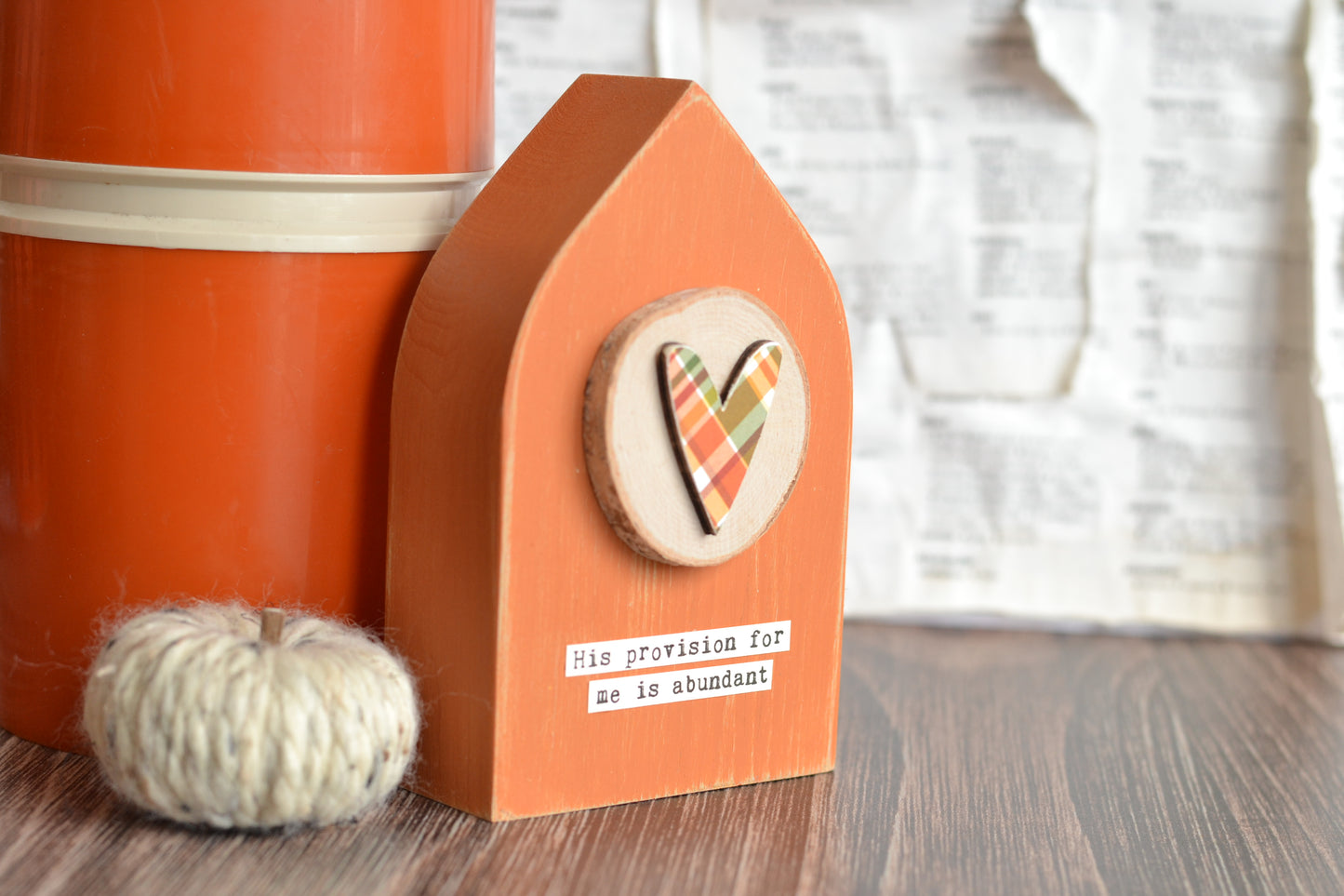 Autumn Cathedral Arch Sign - A40 (Pumpkin Included)