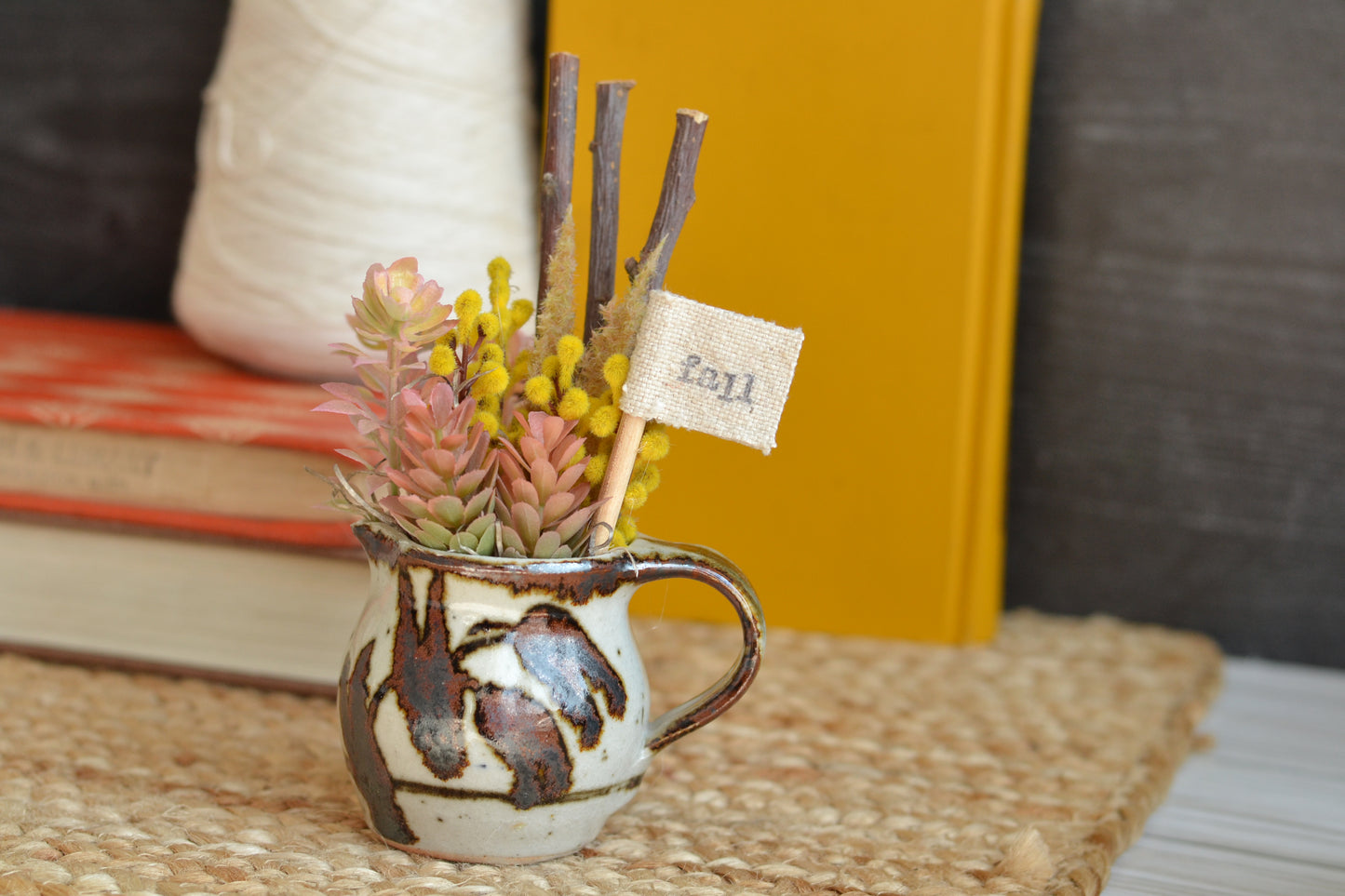 Autumn Floral Mini Pitcher - F35
