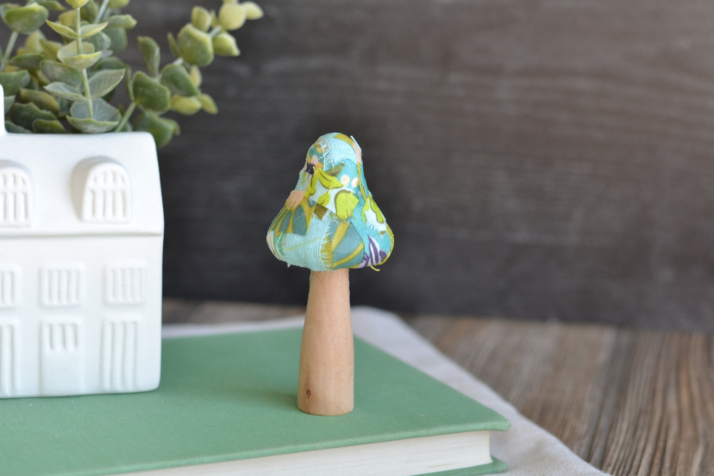 Blue Patchwork Mushroom