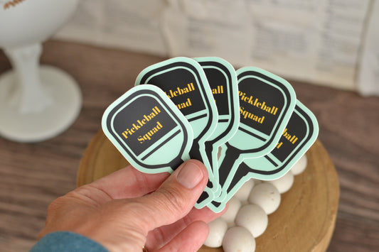 Team Pack of Five Pickleball Stickers