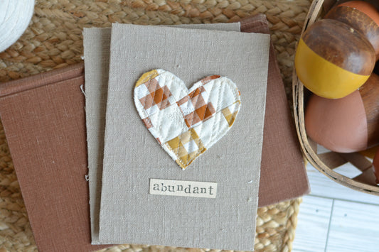 5x7 Textile Art Print - Abundant *frame not included*
