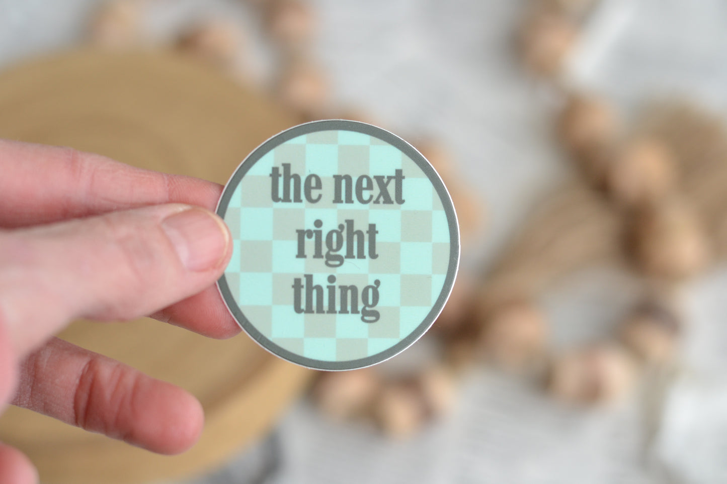 Next Right Thing Sticker