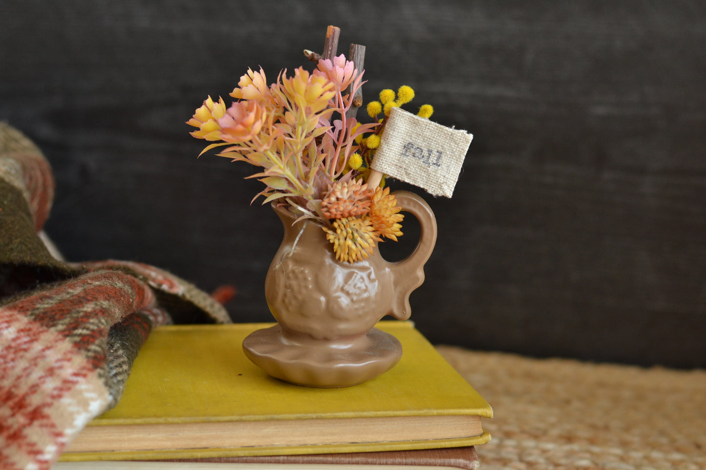 Autumn Floral Mini Pitcher - F37