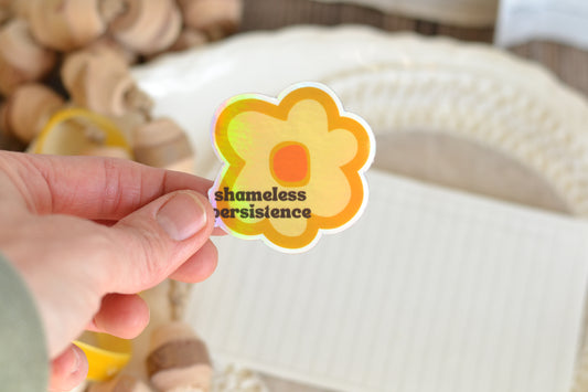 Yellow Iridescent Shameless Persistence