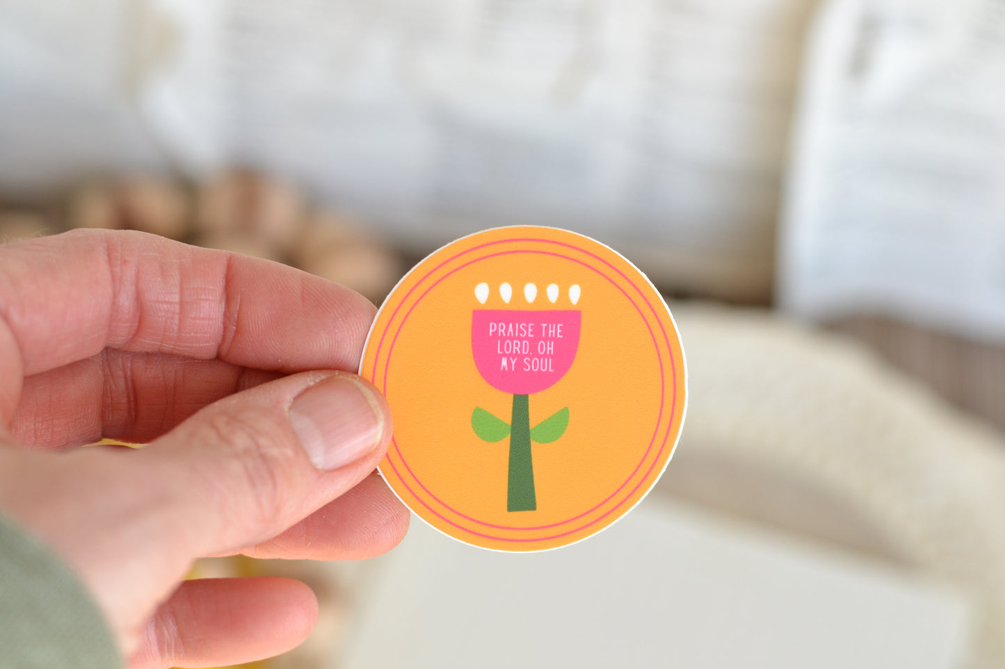 Spring Sticker - Praise the Lord, Oh my Soul