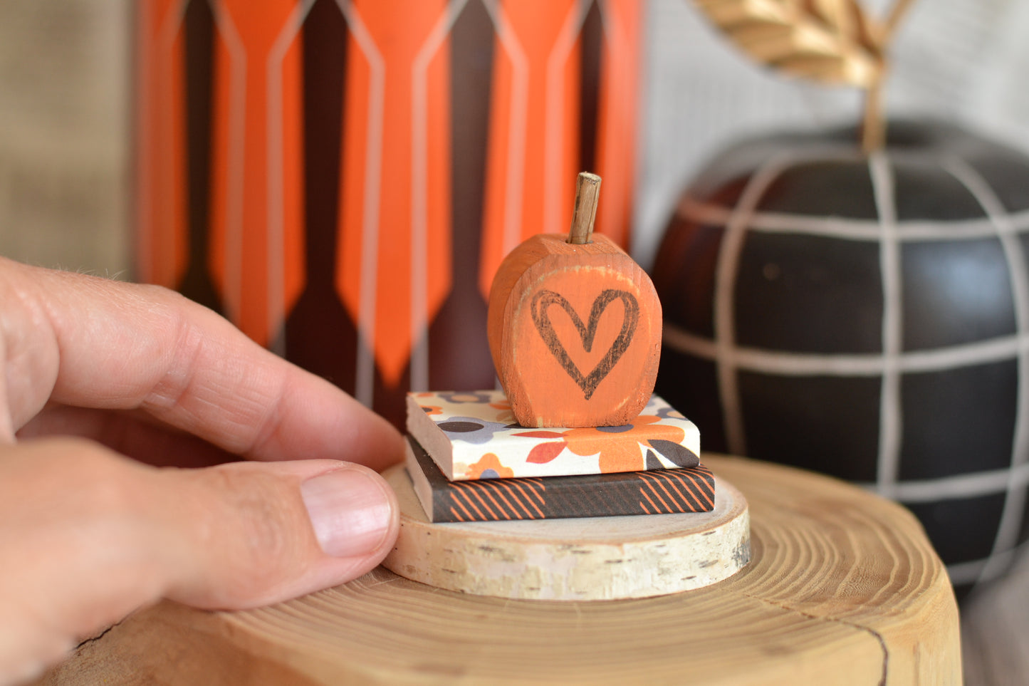 RESERVED Mini Pumpkin Only