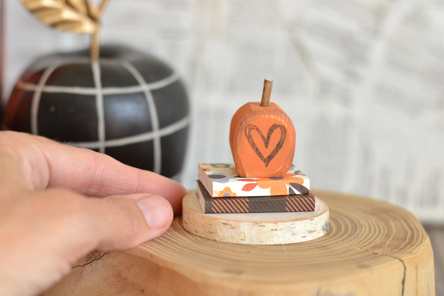RESERVED Mini Pumpkin Only