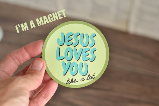 Jesus Loves You MAGNET
