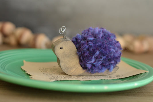 Purple Pom Pom Snail