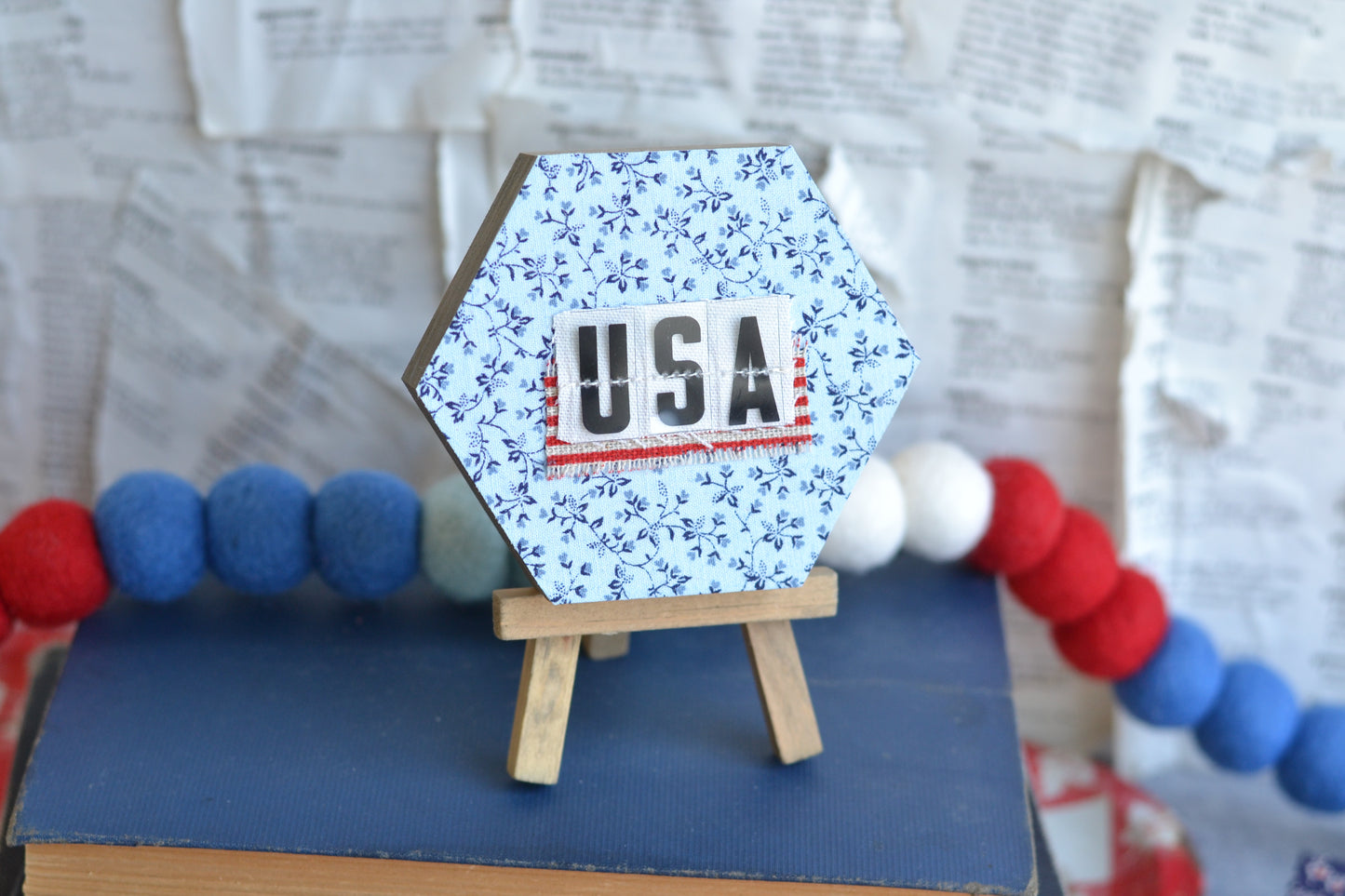 Patriotic Hexie Sign - P12