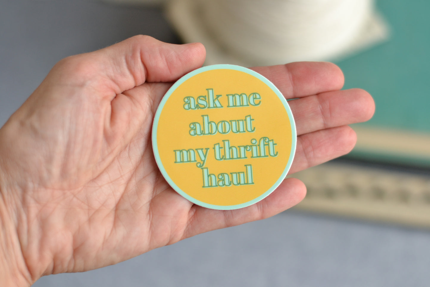 Thrifting Sticker - *stickers ship free*