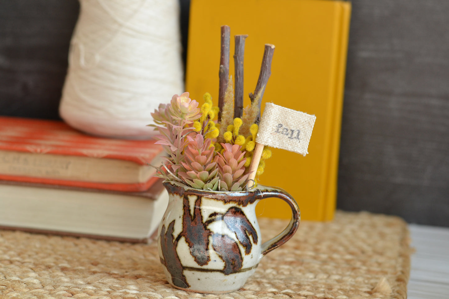 Autumn Floral Mini Pitcher - F35