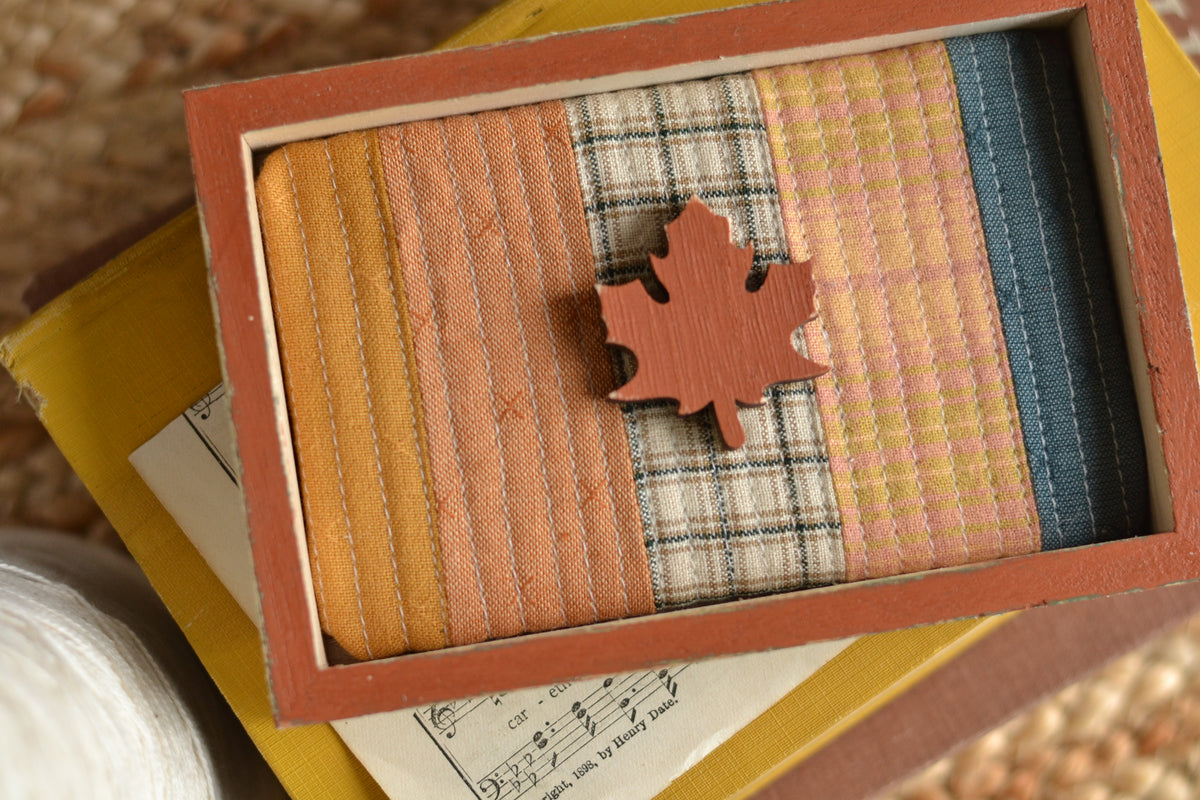 Quilted Shadow Box - B37