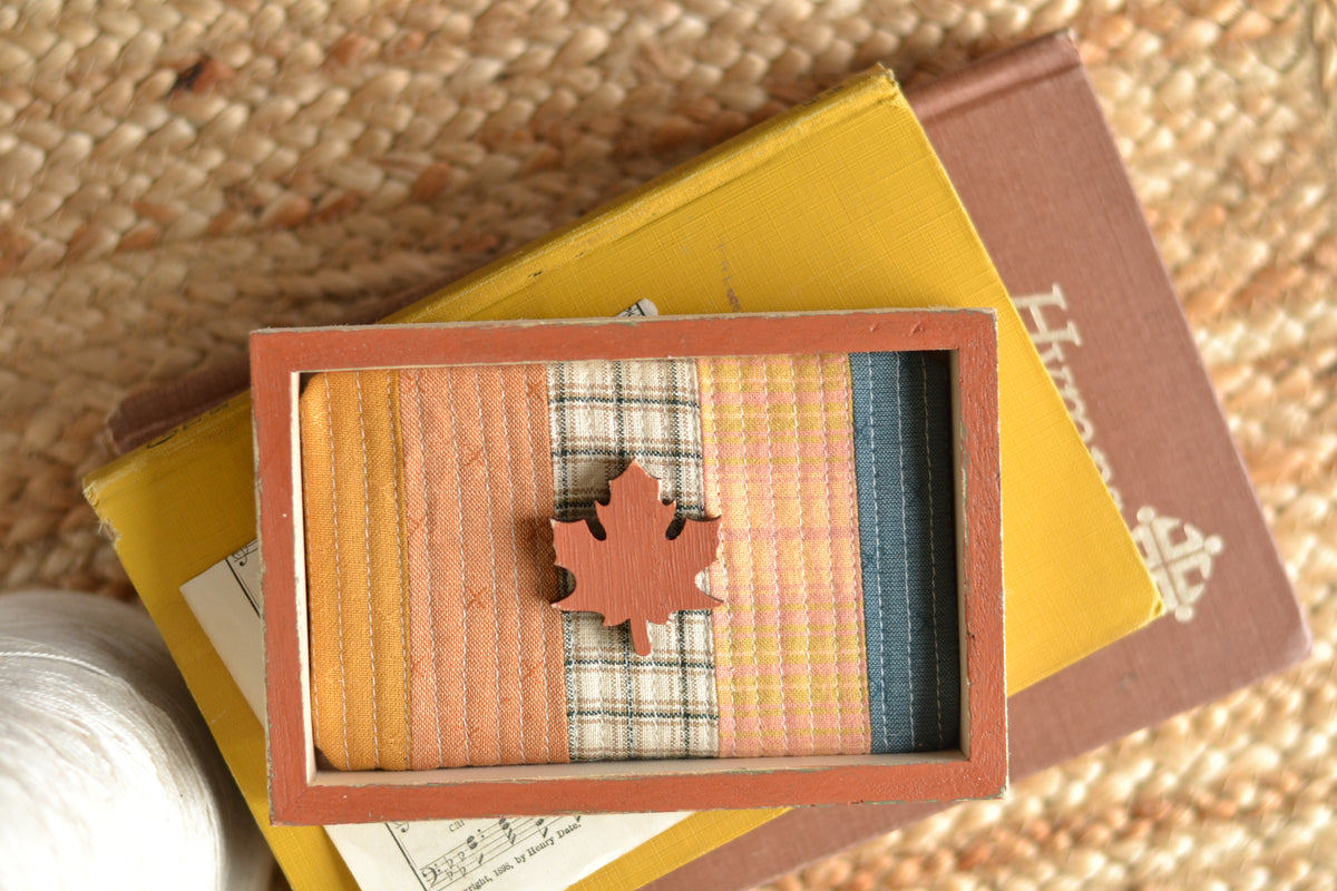 Quilted Shadow Box - B37