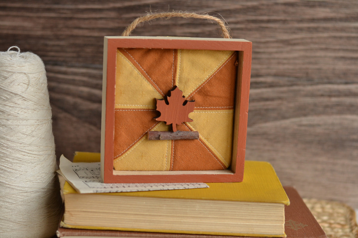 Quilted Shadow Box - B35