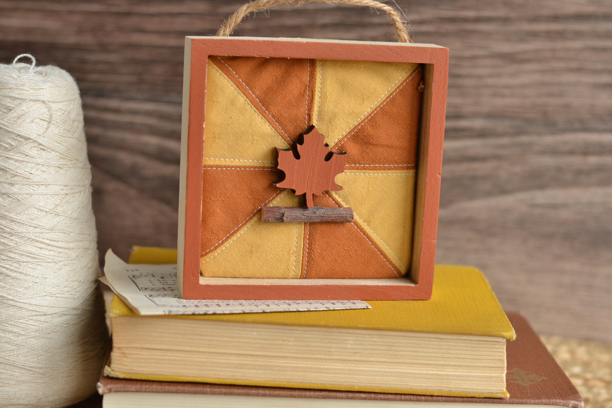 Quilted Shadow Box - B35
