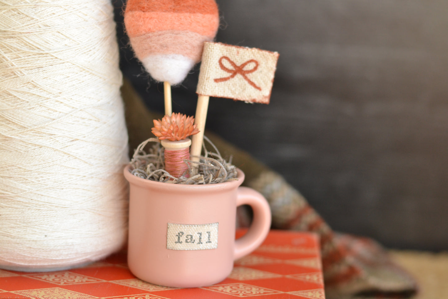 Pink Fall Mug - F10