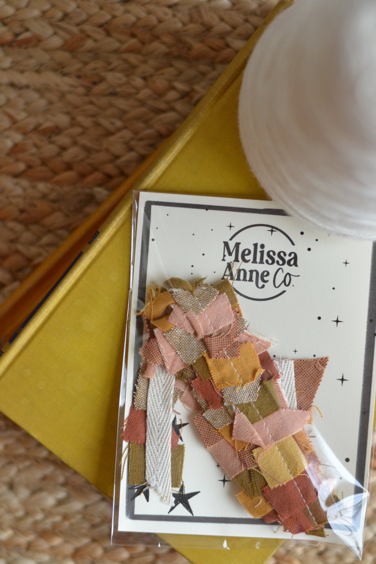 Scrap Fabric Ribbon - Rustic Fall