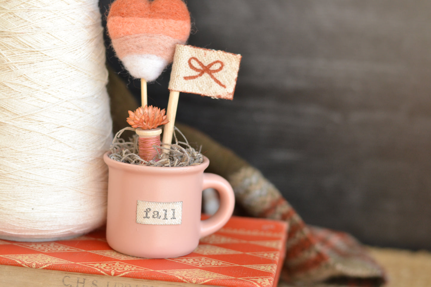 Pink Fall Mug - F10