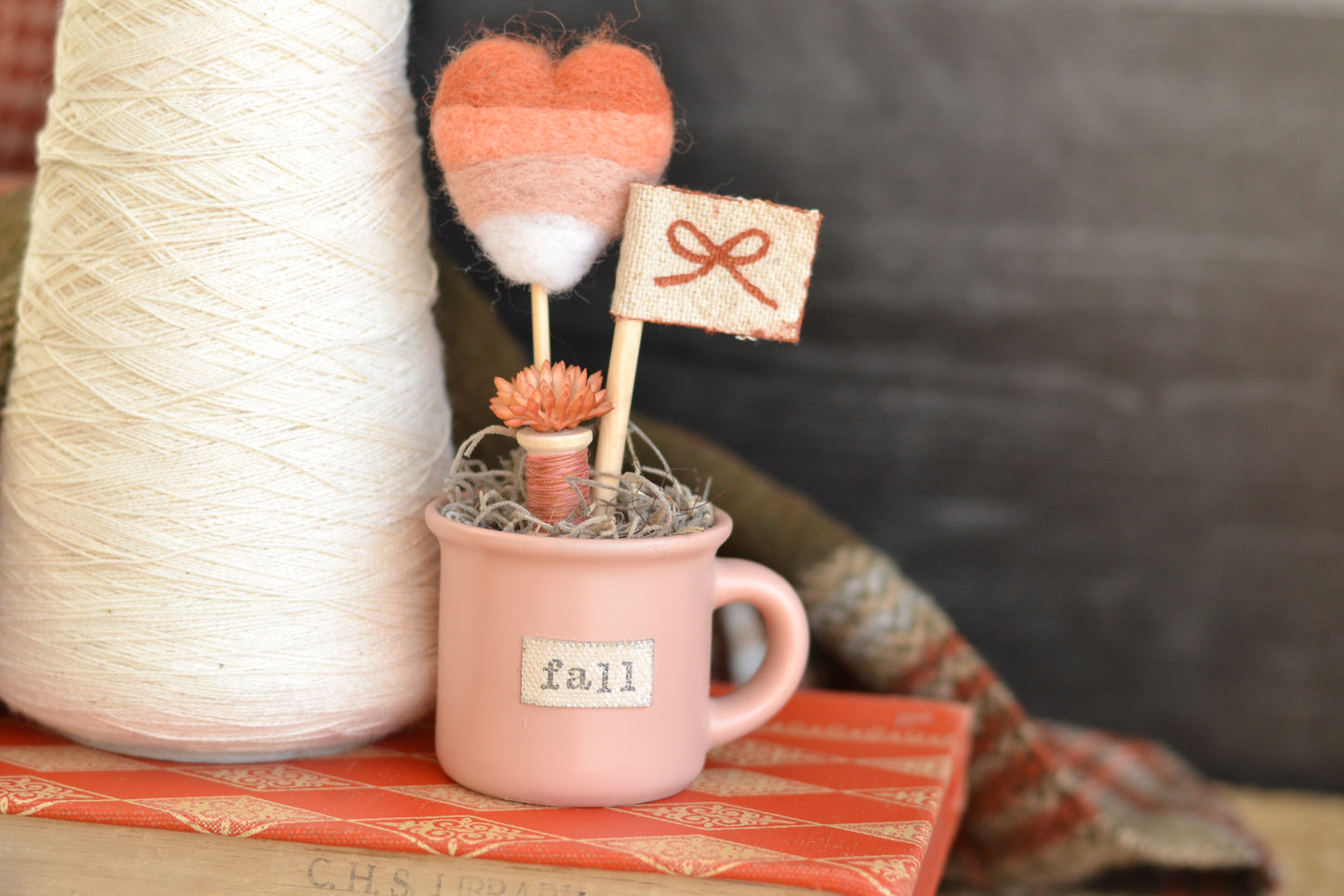 Pink Fall Mug - F10
