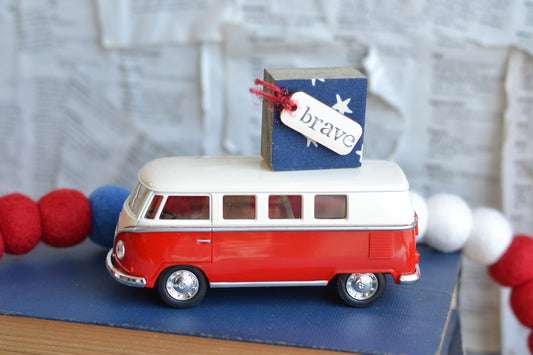 Mini Brave Sign