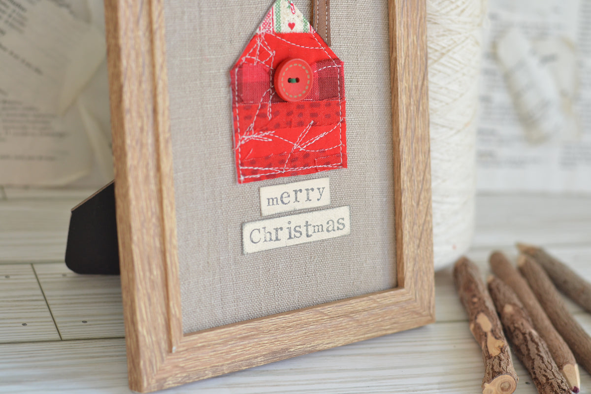 UNFRAMED Home Textile Print - Merry Christmas