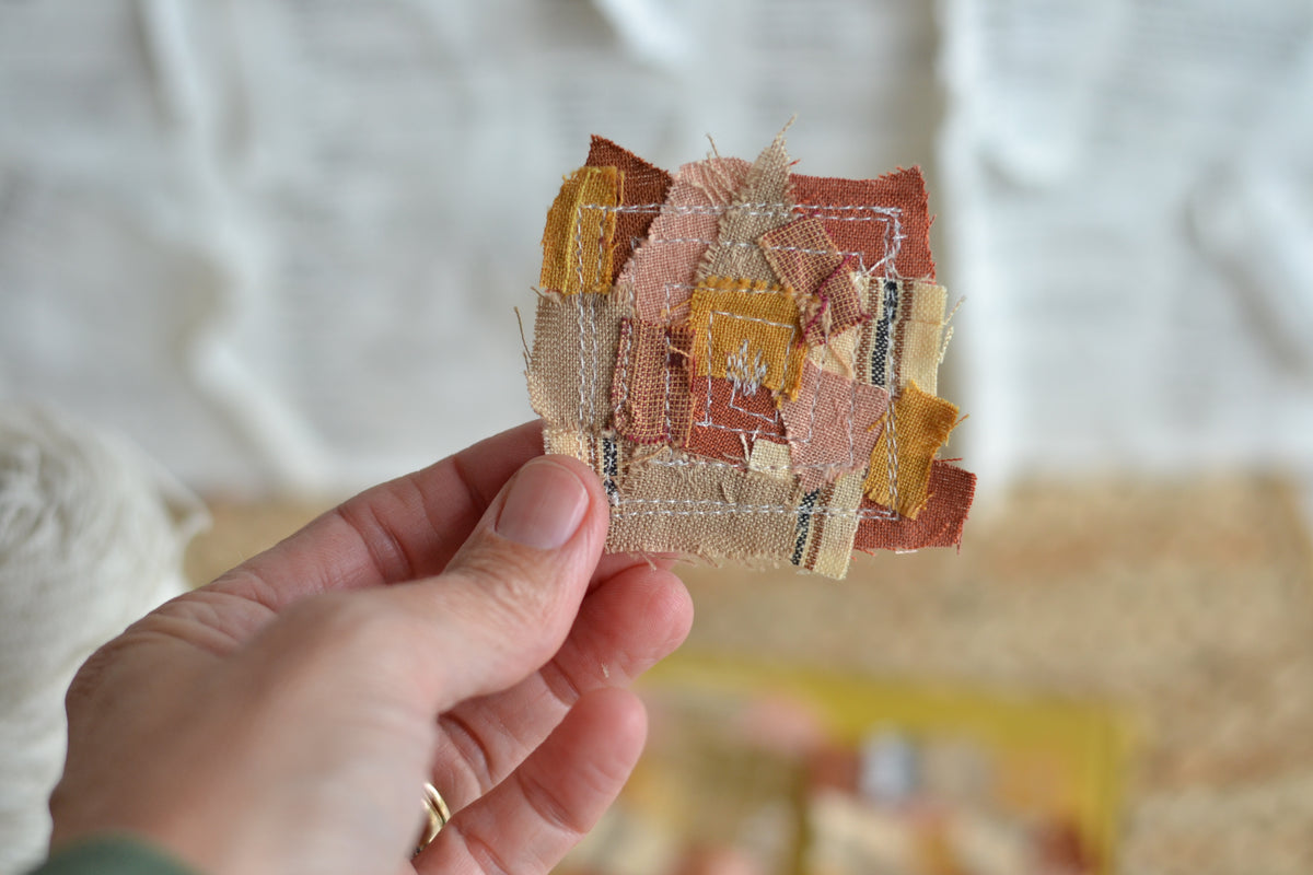 Confetti Quilted Magnet - Super Strong Magnet